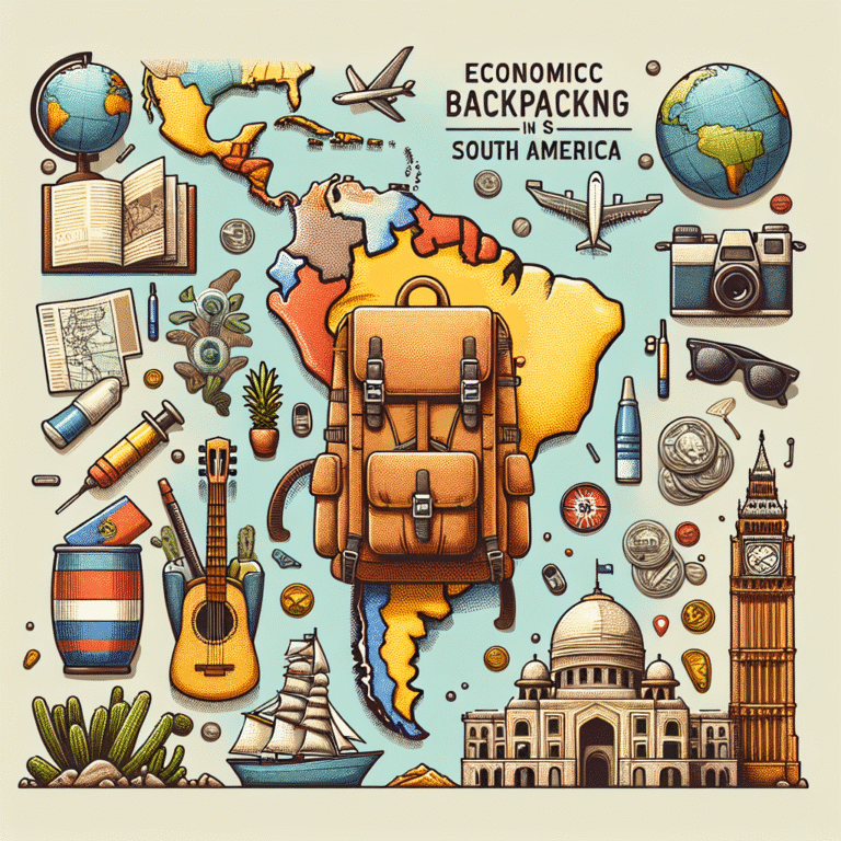 destinos baratos para mochilão na América do Sul