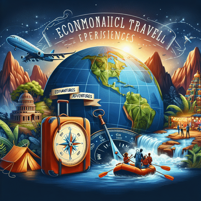 viagens econômicas com experiências de aventura
