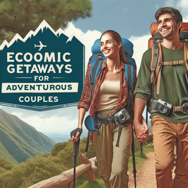 escapadas econômicas para casais aventureiros