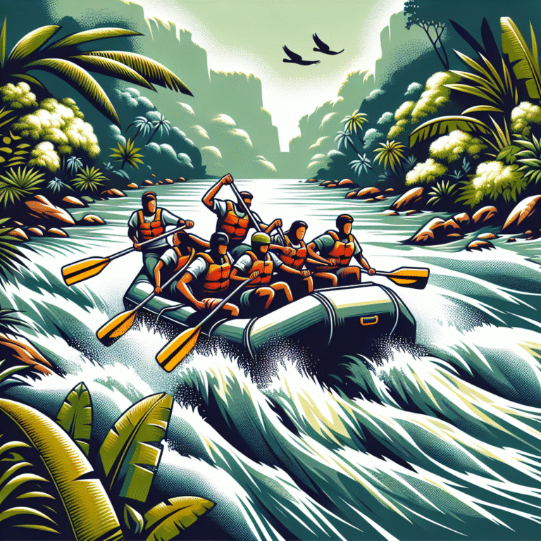 rafting barato: adrenalina em destinos exóticos e acessíveis