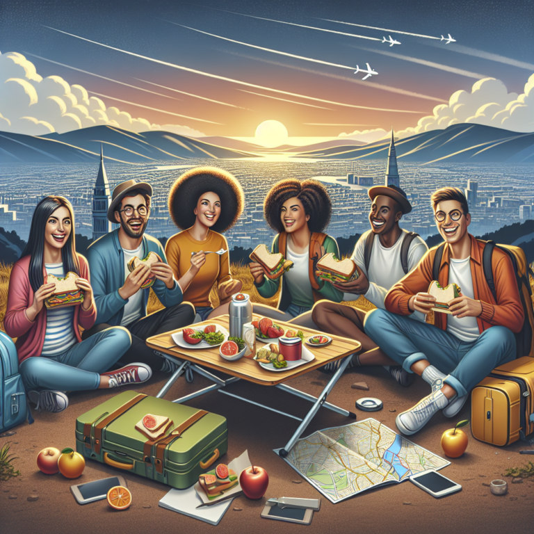 economizar em alimentação durante viagens