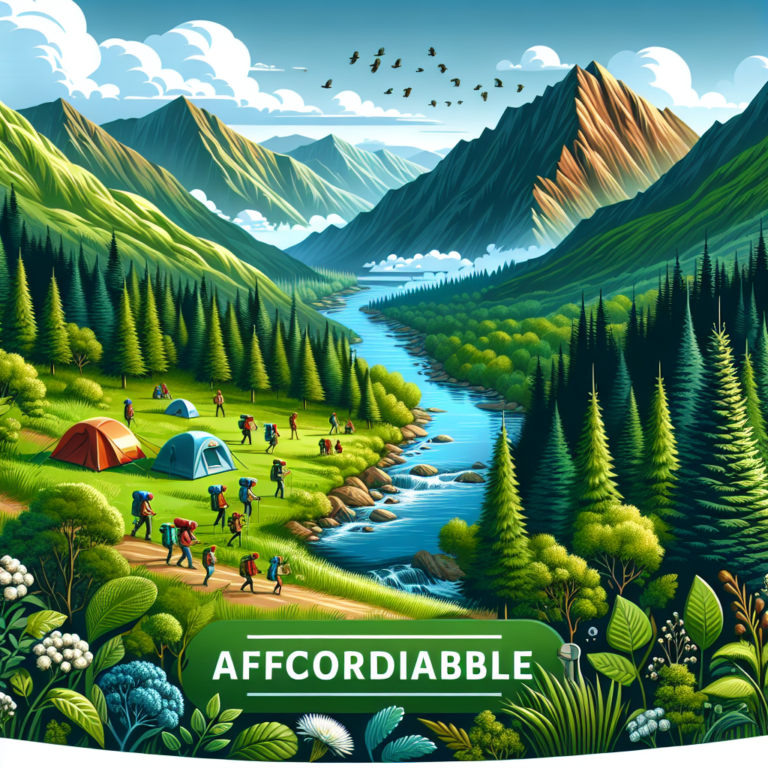 destinos emocionantes e baratos para natureza e trilhas