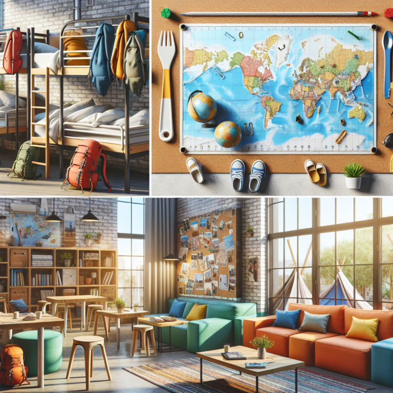 pousadas e hostels acessíveis para mochileiros