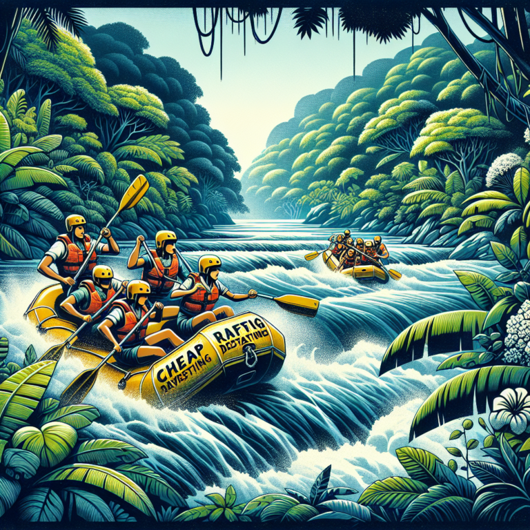 rafting barato em destinos exóticos: desafios aquáticos inacessíveis