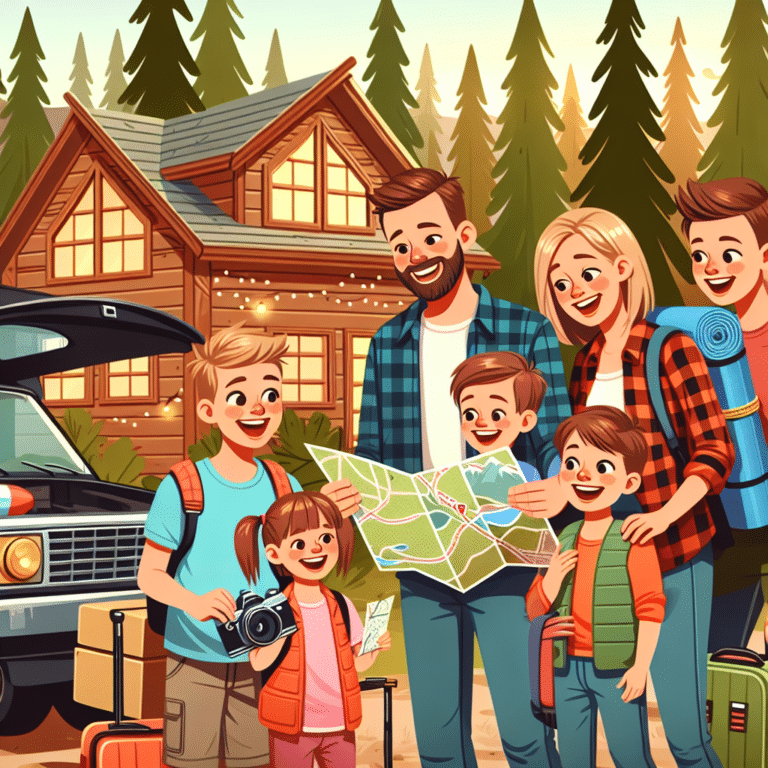 dicas de hospedagem barata para famílias em aventuras