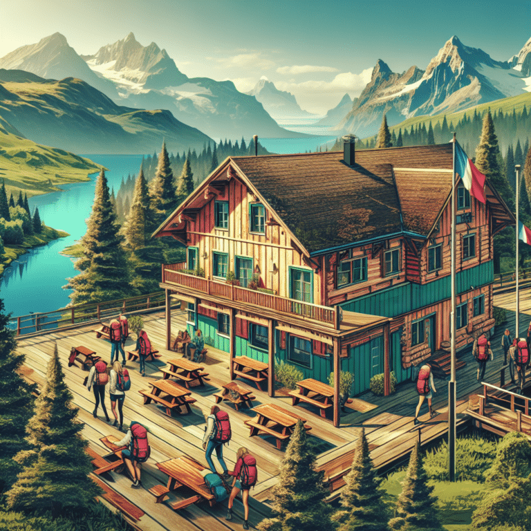 albergues econômicos em trilhas famosas