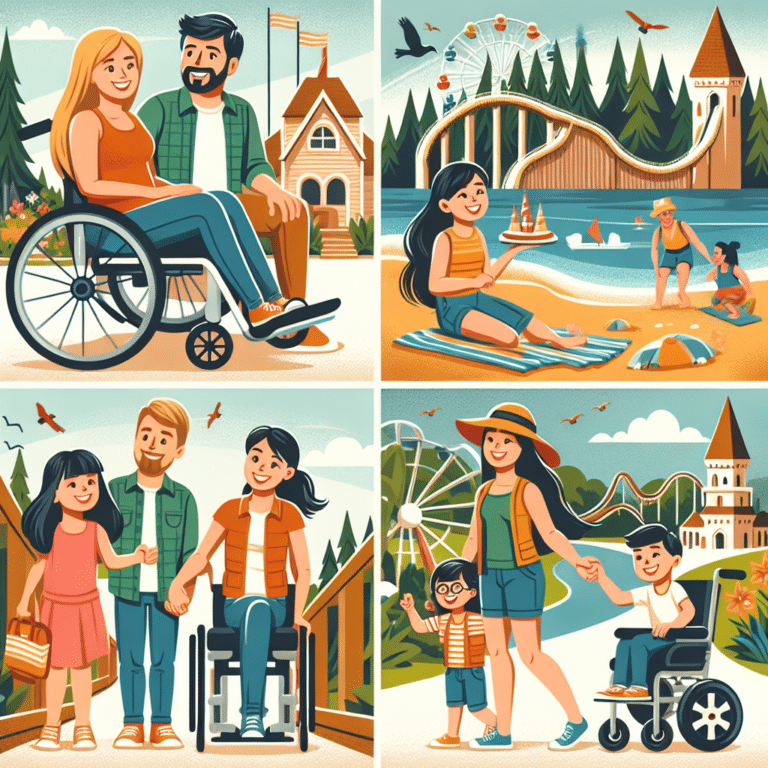 férias em família: lugares acessíveis para todos se divertirem