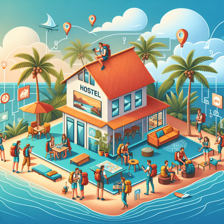 pousadas e hostels acessíveis para mochileiros