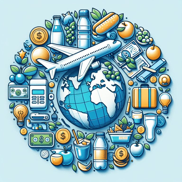 economizar em alimentação durante viagens