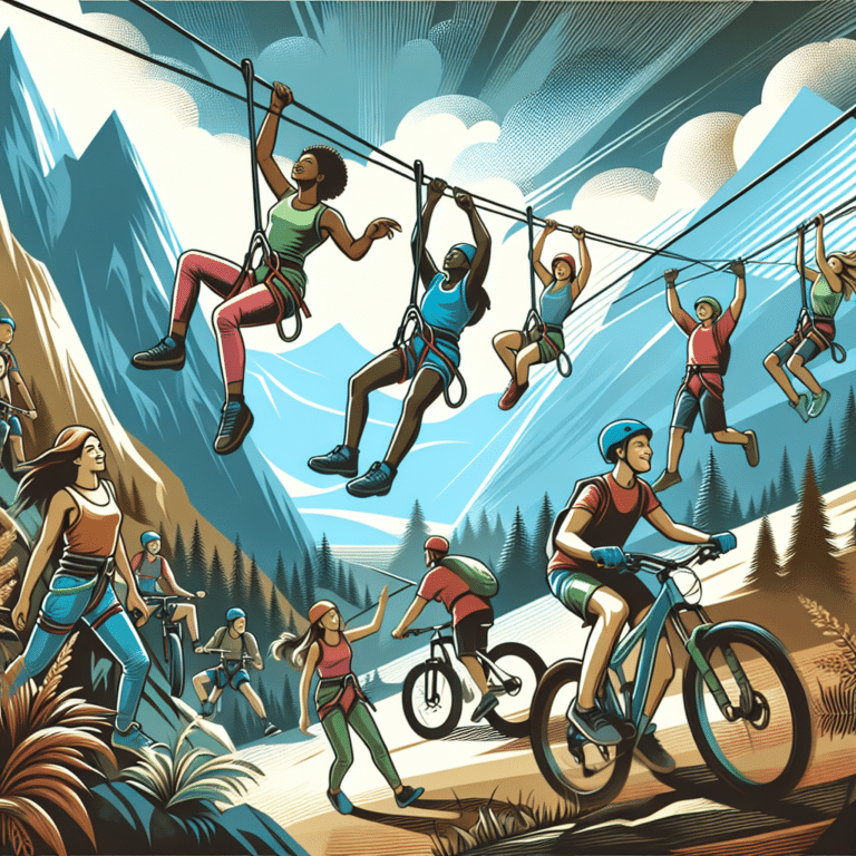 Melhores atividades de aventura para jovens: adrenalina a preços baixos